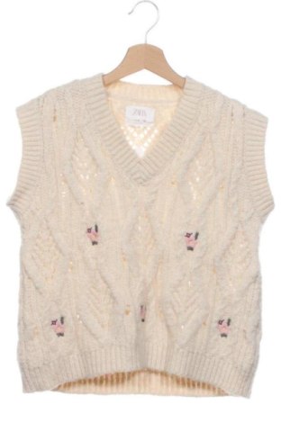Dziecięcy sweter Zara, Rozmiar 10-11y/ 146-152 cm, Kolor Beżowy, Cena 29,63 zł, #137041792