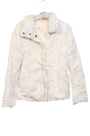 Kindermantel H&M, Größe 7-8y/ 128-134 cm, Farbe Weiß, Preis € 20,99, #136818992