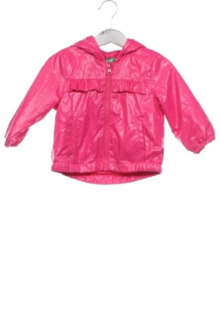 Παιδικό μπουφάν United Colors Of Benetton, Μέγεθος 6-9m/ 68-74 εκ., Χρώμα Ρόζ , Τιμή 34,00 €, #136998488