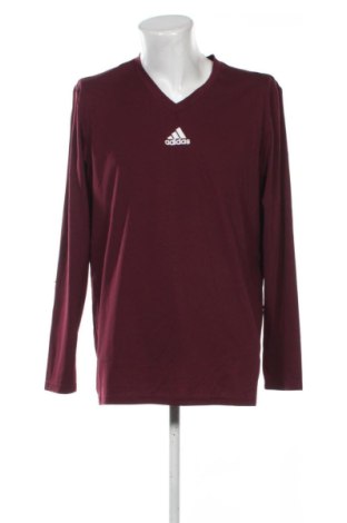 Herren Shirt Adidas, Größe XXL, Farbe Rot, Preis 25,99 €, #137124138