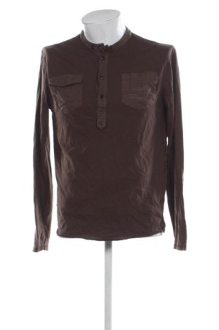 Bluză de bărbați AllSaints, Mărime L, Culoare Maro, Preț 146,99 Lei, #137008111