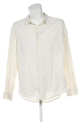 Cămașă de bărbați Zara, Mărime XL, Culoare Ecru, Preț 119,68 Lei, #136929358