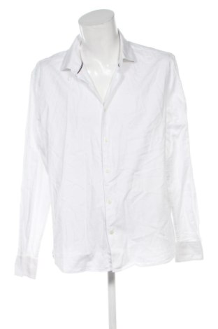 Cămașă de bărbați Tommy Hilfiger, Mărime XXL, Culoare Alb, Preț 225,71 Lei, #136934643