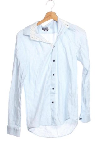 Cămașă de bărbați Zara, Mărime S, Culoare Albastru, Preț 62,00 Lei, #136950396