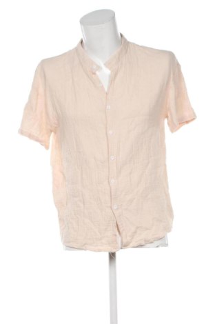 Herrenhemd Manfinity, Größe M, Farbe Beige, Preis 13,00 €, #136957841