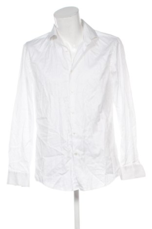 Мъжка риза Hugo Boss, Размер L, Цвят Бял, Цена 15,00 €, #136988987