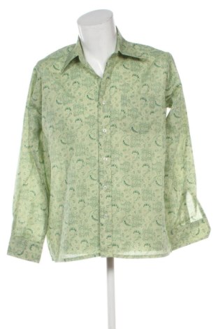 Мъжка риза C&A, Размер L, Цвят Зелен, Цена 12,00 €, #136991979