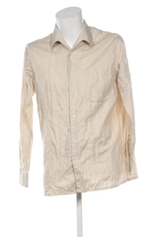 Herrenhemd Unbranded, Größe M, Farbe Ecru, Preis 11,00 €, #136993850