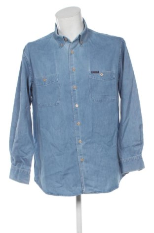Herrenhemd Unbranded, Größe L, Farbe Blau, Preis 12,00 €, #137025659