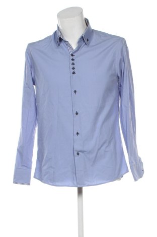 Herrenhemd Unbranded, Größe L, Farbe Blau, Preis € 8,19, #137027951