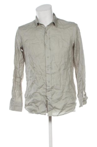 Мъжка риза Massimo Dutti, Размер S, Цвят Зелен, Цена 75,29 €, #137051724