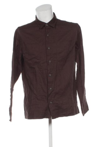 Ανδρικό πουκάμισο Jack & Jones, Μέγεθος XL, Χρώμα Καφέ, Τιμή 14,00 €, #137039784