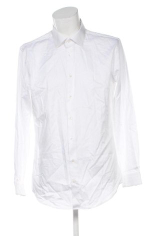 Męska koszula Dressmann, Rozmiar XL, Kolor Biały, Cena 197,41 zł, #137118797