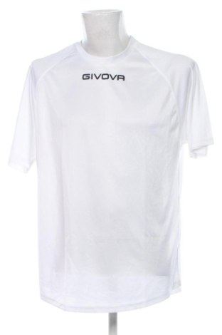 Мъжка тениска Givova, Размер XL, Цвят Бял, Цена 8,24 €, #136842568