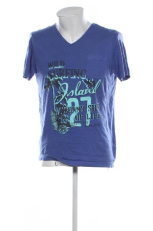 Tricou de bărbați Livergy, Mărime S, Culoare Albastru, Preț 52,49 Lei, #136955617