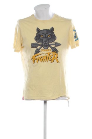 Tricou de bărbați Unbranded, Mărime L, Culoare Galben, Preț 62,99 Lei, #136974190
