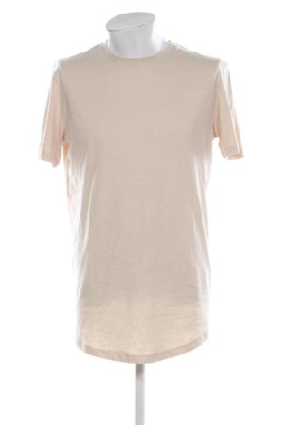 Tricou de bărbați Jack & Jones, Mărime L, Culoare Bej, Preț 96,90 Lei, #136975447