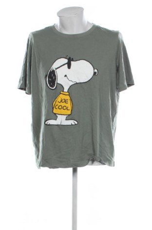 Tricou de bărbați Peanuts, Mărime XL, Culoare Verde, Preț 57,74 Lei, #136977499