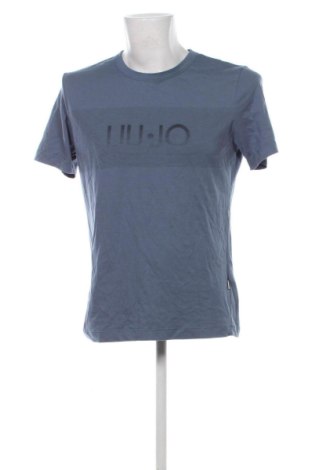 Tricou de bărbați Liu Jo, Mărime L, Culoare Albastru, Preț 120,73 Lei, #137015631