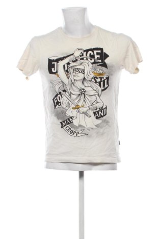 Tricou de bărbați Cropp, Mărime S, Culoare Ecru, Preț 41,99 Lei, #137017397