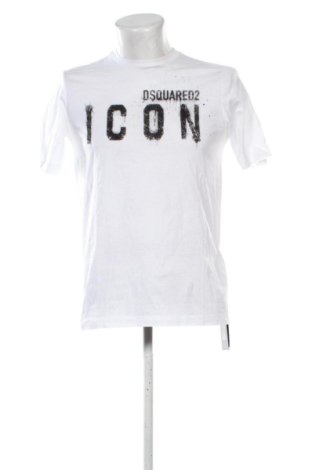 Męski T-shirt Dsquared2, Rozmiar L, Kolor Biały, Cena 844,99 zł, #137017404