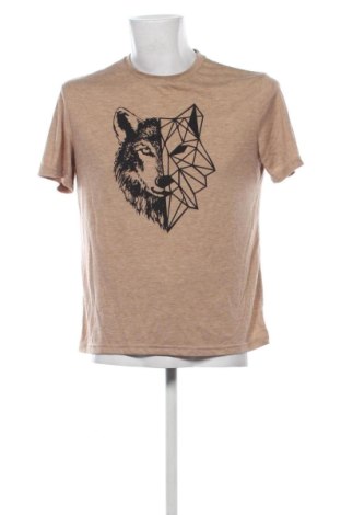 Tricou de bărbați Manfinity, Mărime M, Culoare Bej, Preț 47,24 Lei, #137017668