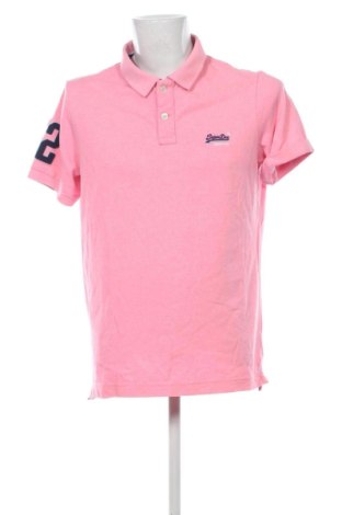 Tricou de bărbați Superdry, Mărime XXL, Culoare Roz, Preț 110,23 Lei, #137018863
