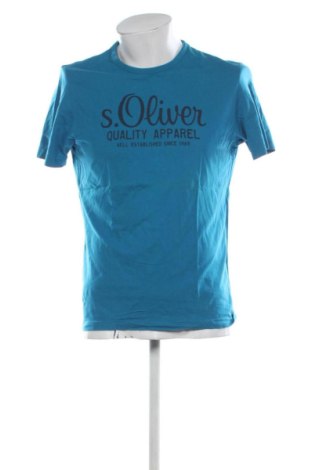 Ανδρικό t-shirt S.Oliver, Μέγεθος L, Χρώμα Μπλέ, Τιμή 11,00 €, #137028254