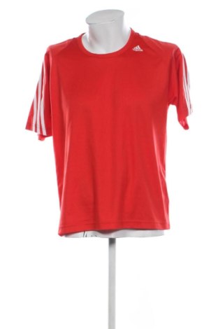 Męski T-shirt Adidas, Rozmiar L, Kolor Czerwony, Cena 74,99 zł, #137042387
