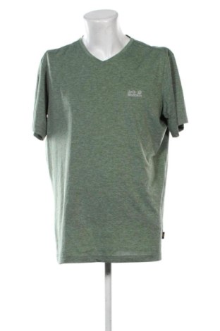 Ανδρικό t-shirt Jack Wolfskin, Μέγεθος 3XL, Χρώμα Πράσινο, Τιμή 18,99 €, #137042613