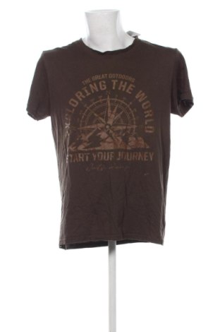 Męski T-shirt Unbranded, Rozmiar L, Kolor Brązowy, Cena 55,65 zł, #137046936