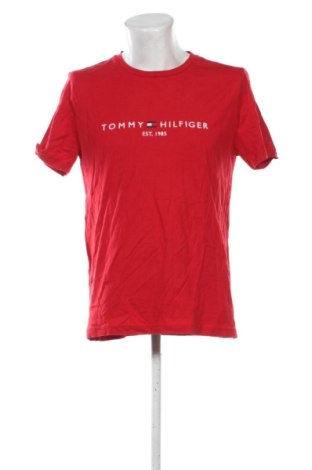 Tricou de bărbați Tommy Hilfiger, Mărime XL, Culoare Roșu, Preț 144,99 Lei, #137047929