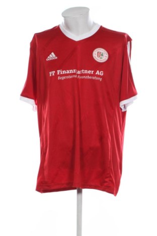 Herren Shirt Adidas, Größe XXL, Farbe Rot, Preis 17,99 €, #137050328