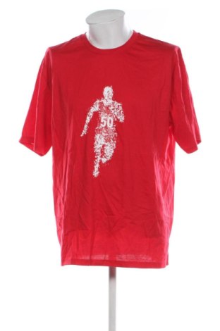 Męski T-shirt Trigema, Rozmiar XXL, Kolor Czerwony, Cena 50,99 zł, #137050537