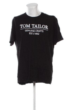 Ανδρικό t-shirt Tom Tailor, Μέγεθος 3XL, Χρώμα Μαύρο, Τιμή 11,99 €, #137051783