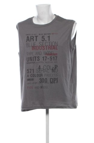 Męski T-shirt Angelo Litrico, Rozmiar XXL, Kolor Szary, Cena 38,99 zł, #137053358