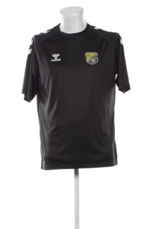 Ανδρικό t-shirt Hummel, Μέγεθος XXL, Χρώμα Μαύρο, Τιμή 10,99 €, #137053650