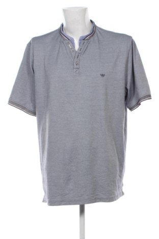 Męski T-shirt Franco Bettoni, Rozmiar XXL, Kolor Szary, Cena 46,99 zł, #137053796