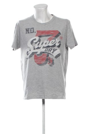 Мъжка тениска Superdry, Размер XXL, Цвят Сив, Цена 14,82 €, #137054659