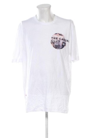 Męski T-shirt Tom Tailor, Rozmiar 3XL, Kolor Biały, Cena 50,99 zł, #137054961