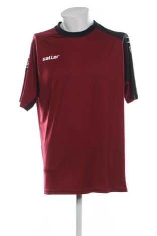 Męski T-shirt Saller, Rozmiar XXL, Kolor Czerwony, Cena 29,99 zł, #137055402