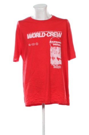 Tricou de bărbați C&A, Mărime 3XL, Culoare Roșu, Preț 52,99 Lei, #137058624