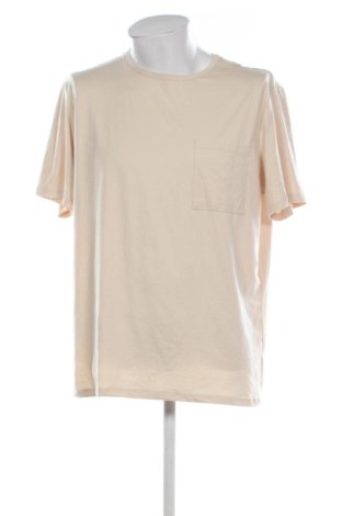 Ανδρικό t-shirt SHEIN, Μέγεθος XXL, Χρώμα  Μπέζ, Τιμή 8,99 €, #137059192