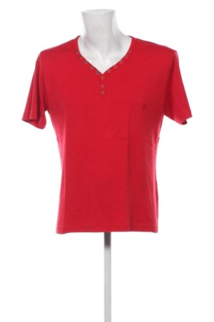 Tricou de bărbați Young & Rich, Mărime XL, Culoare Roșu, Preț 110,99 Lei, #137061805