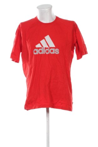 Herren T-Shirt Adidas, Größe XL, Farbe Rot, Preis € 19,99, #137064354