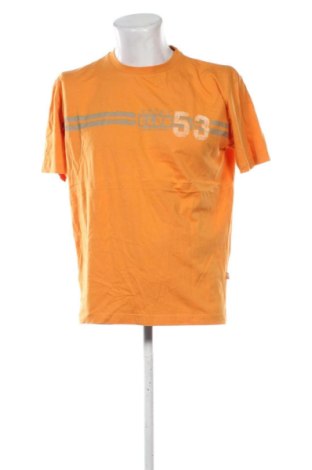 Męski T-shirt Tom Tailor, Rozmiar XL, Kolor Pomarańczowy, Cena 53,99 zł, #137070467