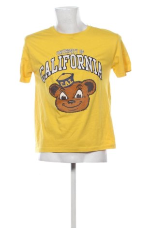 Tricou de bărbați Zara, Mărime M, Culoare Galben, Preț 62,99 Lei, #137075128