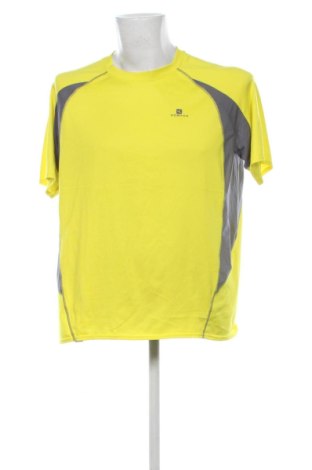 Ανδρικό t-shirt Domyos, Μέγεθος XXL, Χρώμα Κίτρινο, Τιμή 6,77 €, #137076250