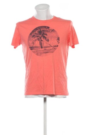Ανδρικό t-shirt Tom Tailor, Μέγεθος M, Χρώμα Ρόζ , Τιμή 12,00 €, #137078089
