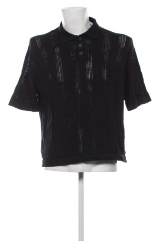 Tricou de bărbați Bershka, Mărime L, Culoare Negru, Preț 86,99 Lei, #137086242